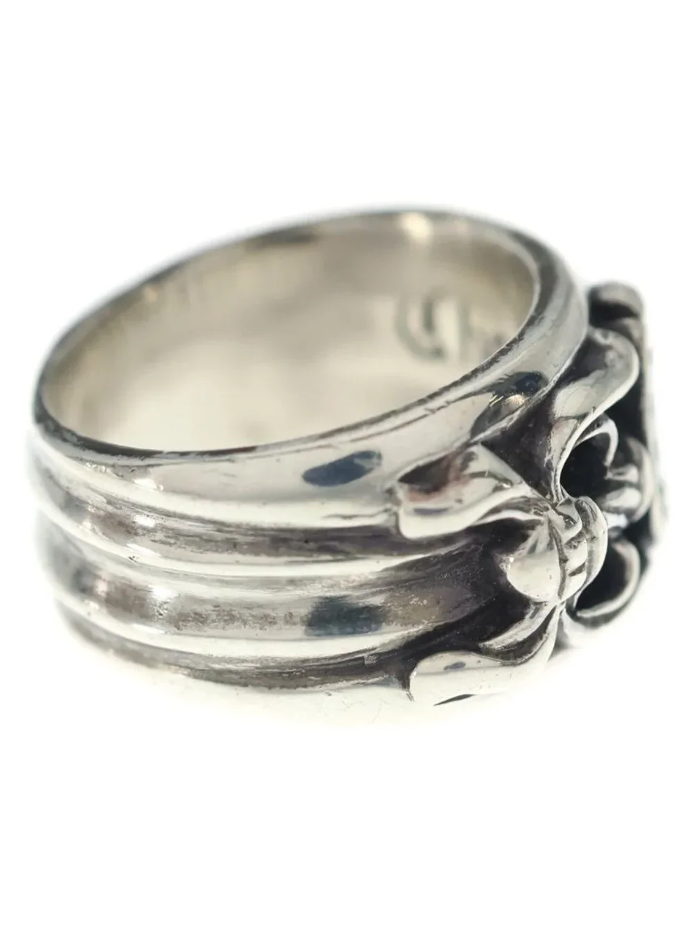 Chrome Hearts Dagger Ring Silver